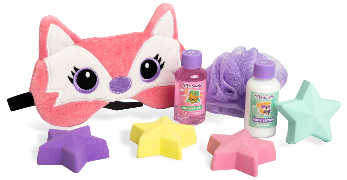 Martinelia My Best Friends Bath & Eye Mask Set Fuchs