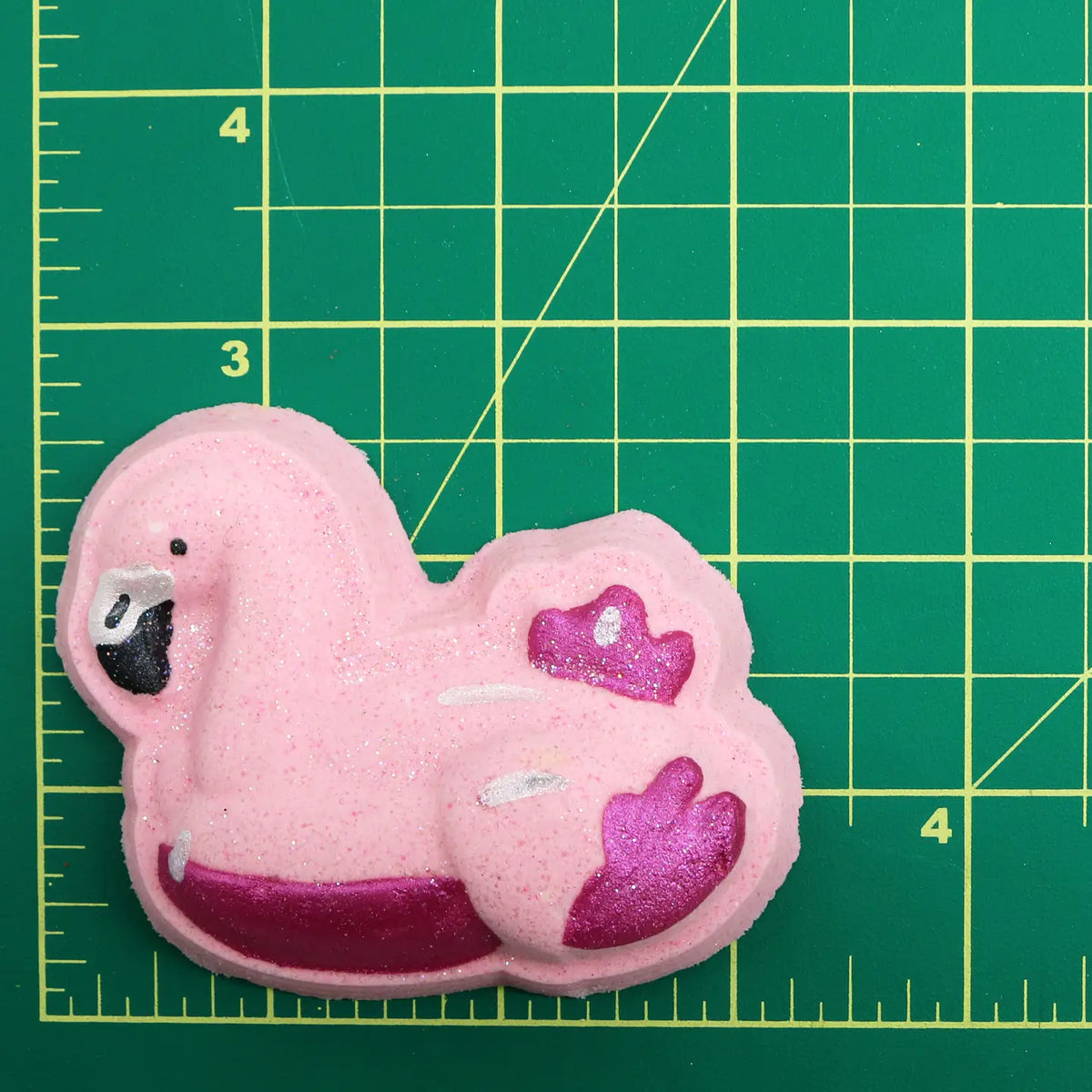 Badekugel handgemacht Flamingo