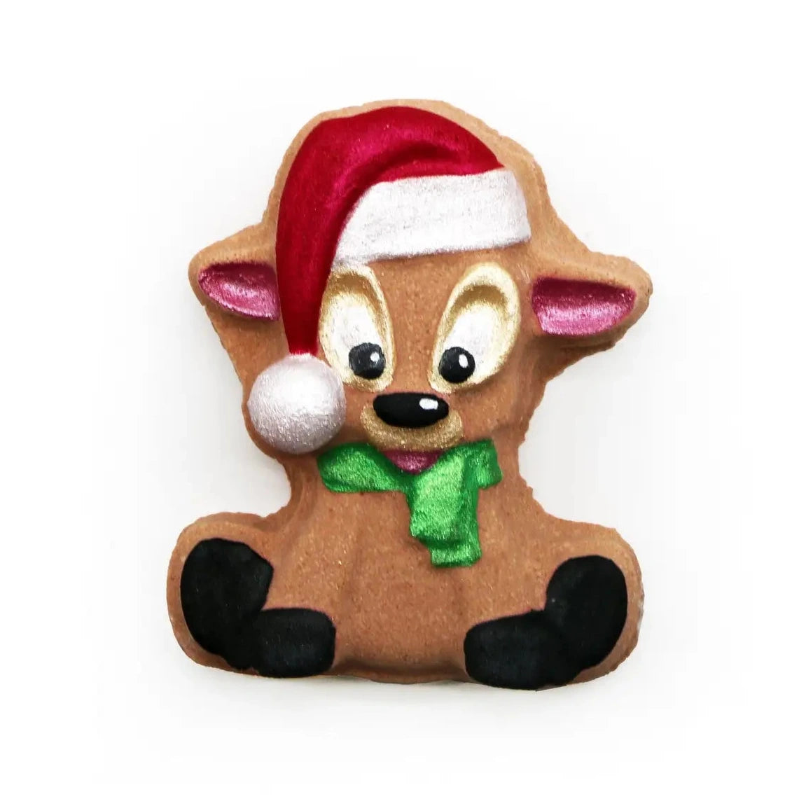 Badekugel handgemacht Weihnachten Rentierbaby