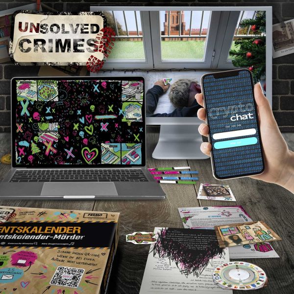 CRAZE Adventskalender Unsolved Crimes