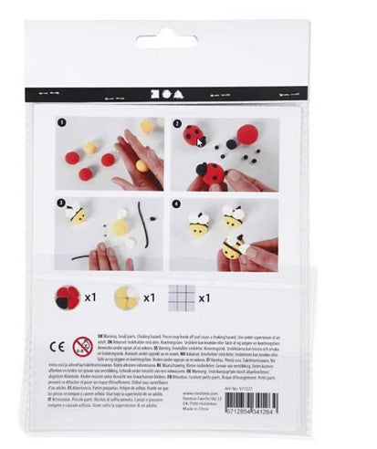 Bastelset Kinder Modellier-Set Tic Tac Toe