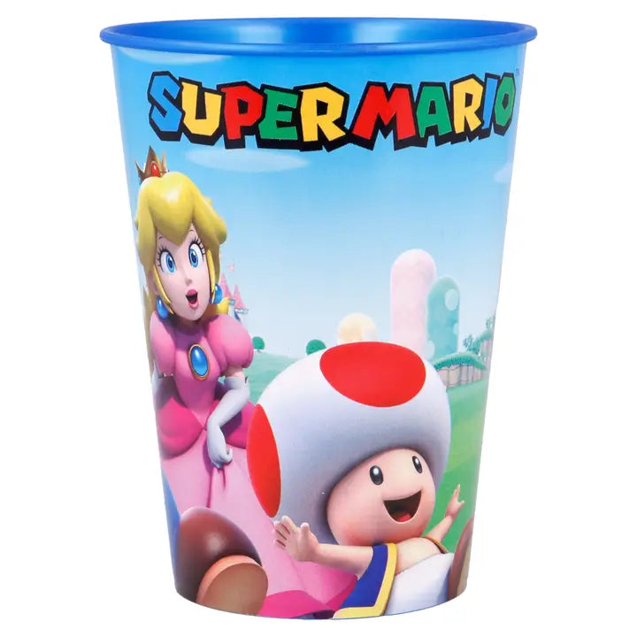 Comic Zahnputz Trinkbecher Super Mario klein
