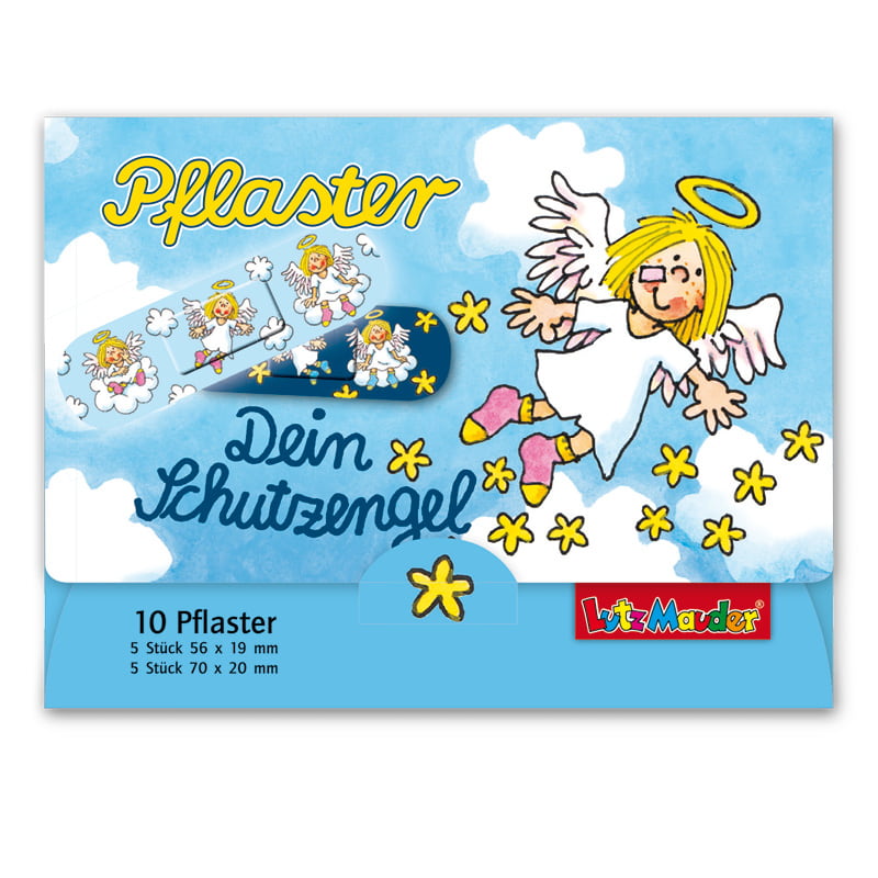 Kinderpflaster Schutzengel