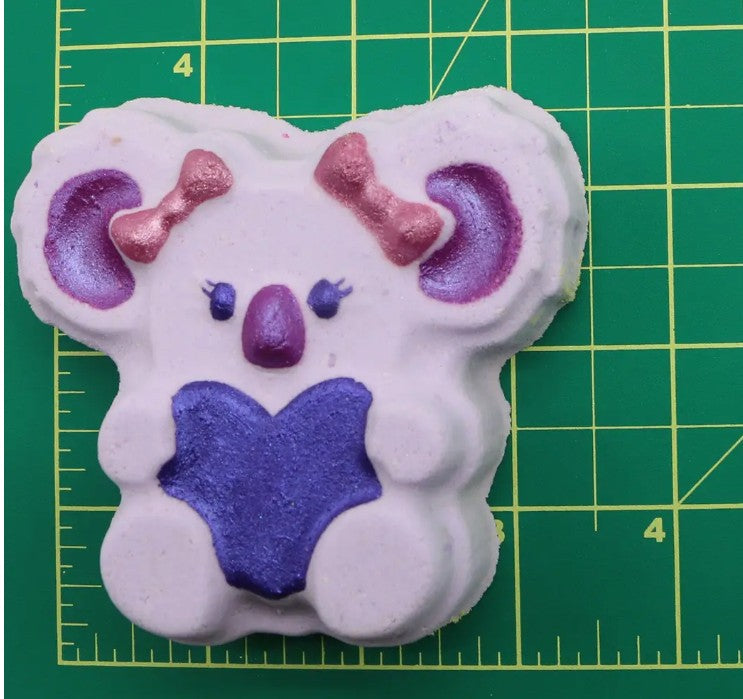 Badekugel handgemacht Koala mit Herz