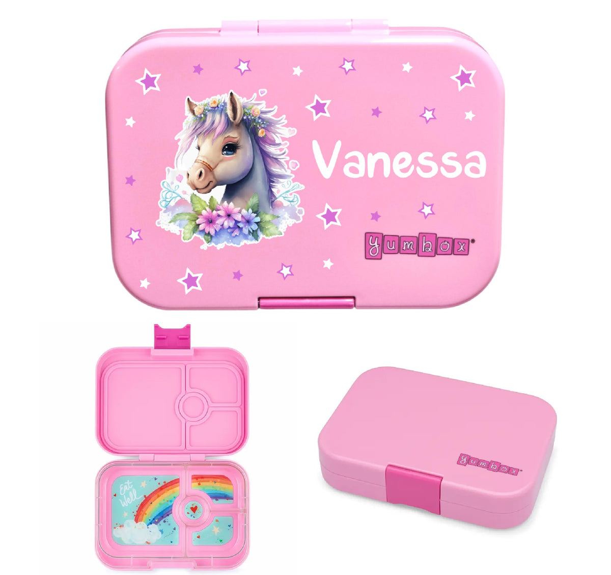 Znünibox Yumbox Panino Power Pink Regenbogen