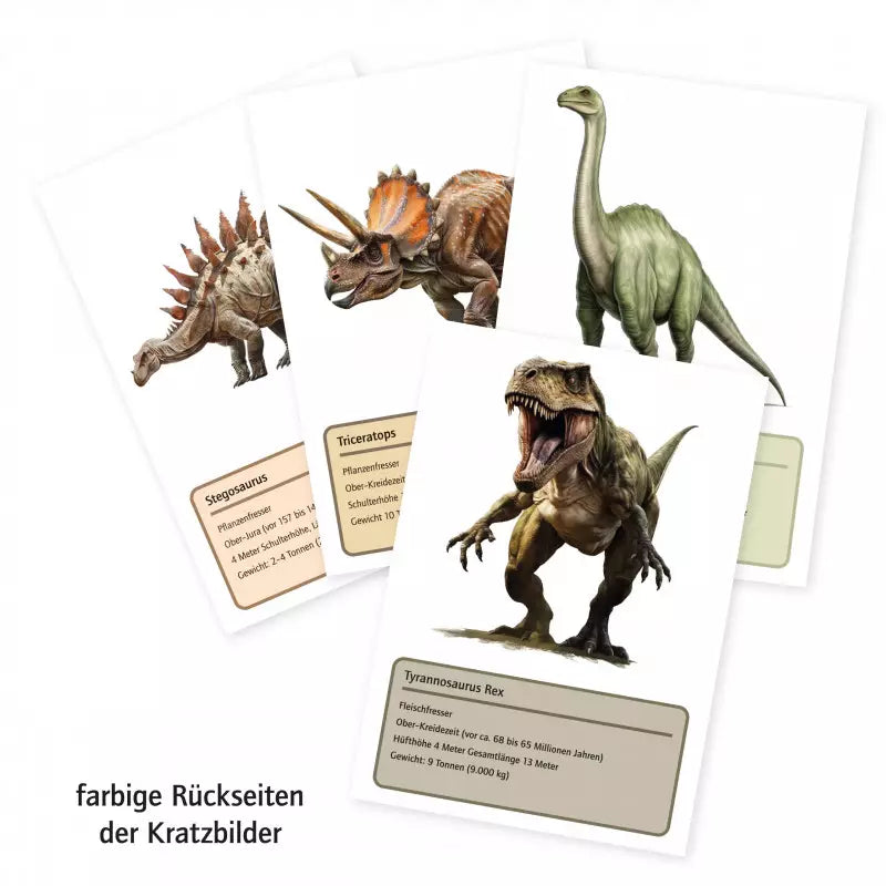 Kratzpapier Block XL Dino