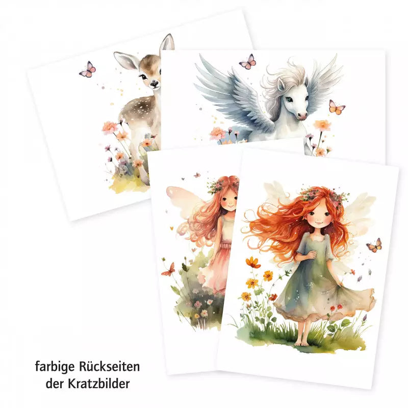 Kratzpapier Block XL Elfenprinzessin