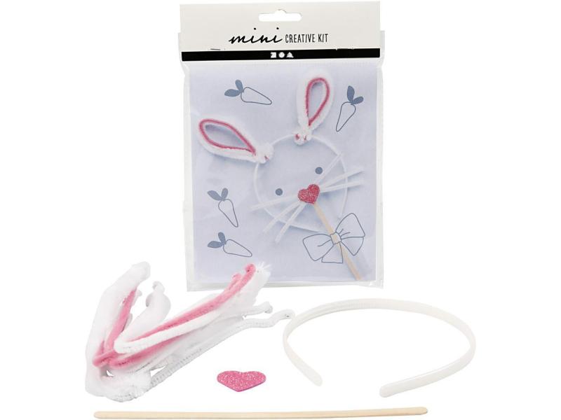Bastelset Kinder Mini Haarreif Hase