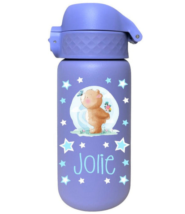 Kinder Thermosflasche Ion8 350ml Lavendel
