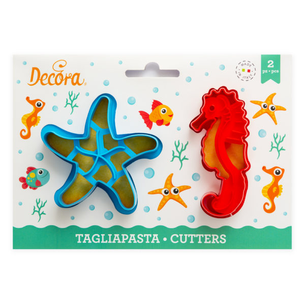 Ausstechformen Decora Set Seepferdchen