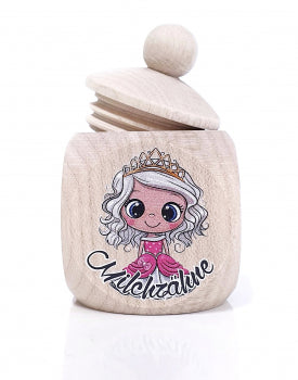 Milchzahndose Prinzessin Pink