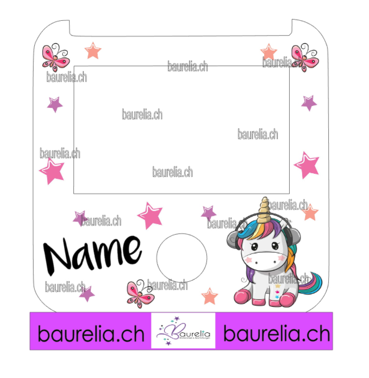 Schutzfolie Tigerbox Einhorn 2