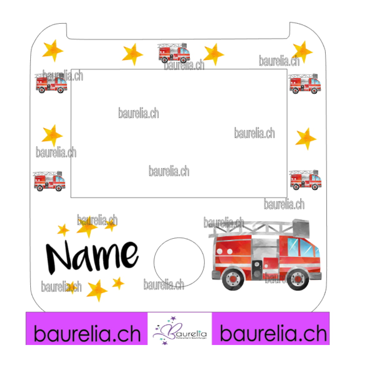 Schutzfolie Tigerbox Feuerwehr 2