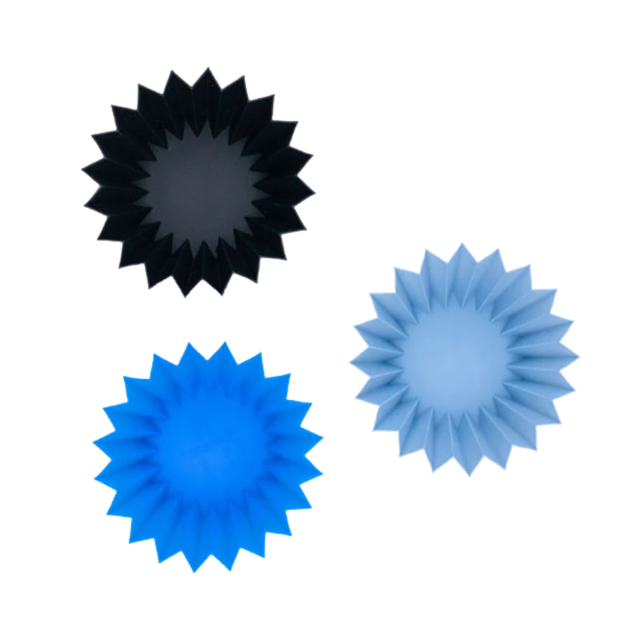 Silikonformen XL Lunch Punch Blau