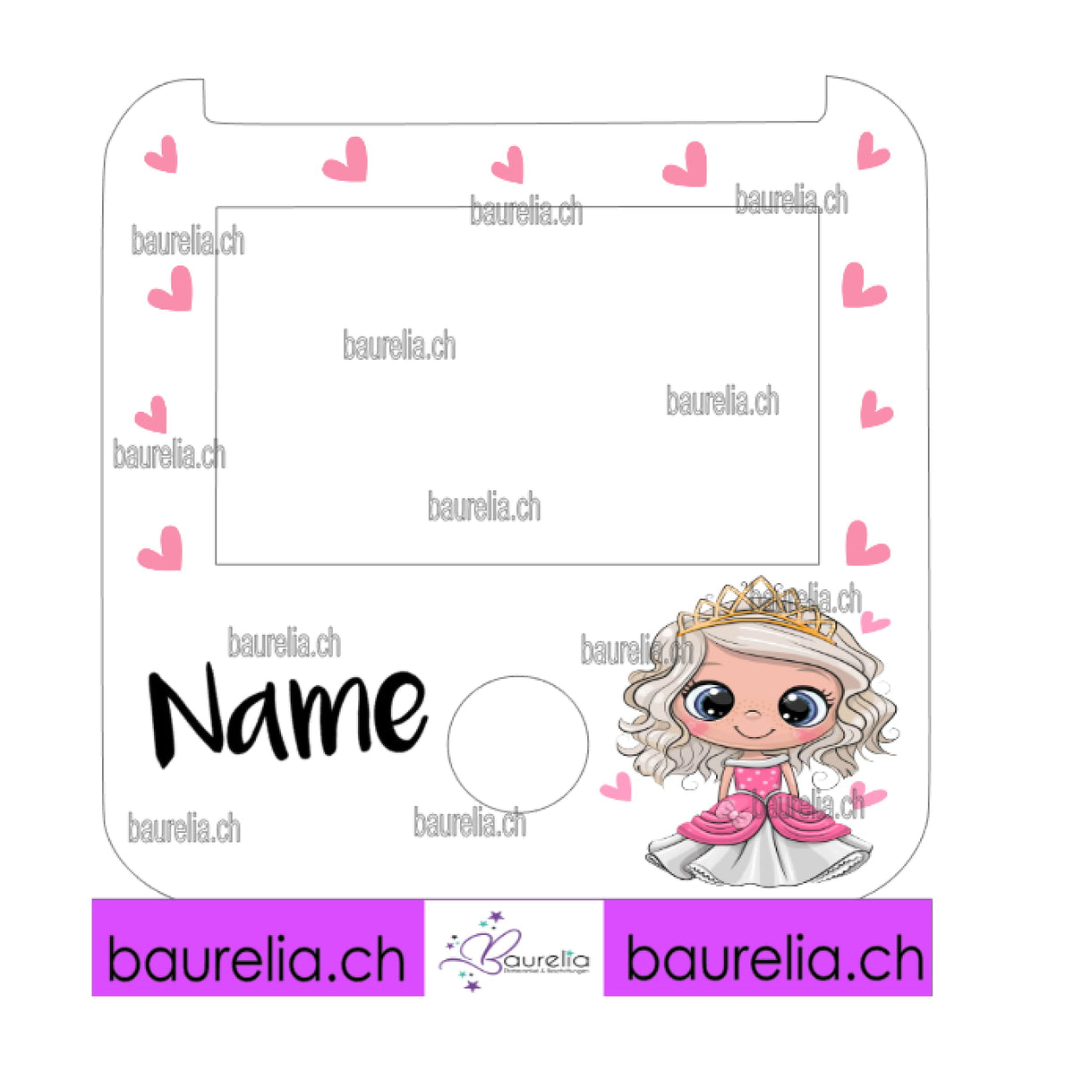 Schutzfolie Tigerbox Prinzessin 1