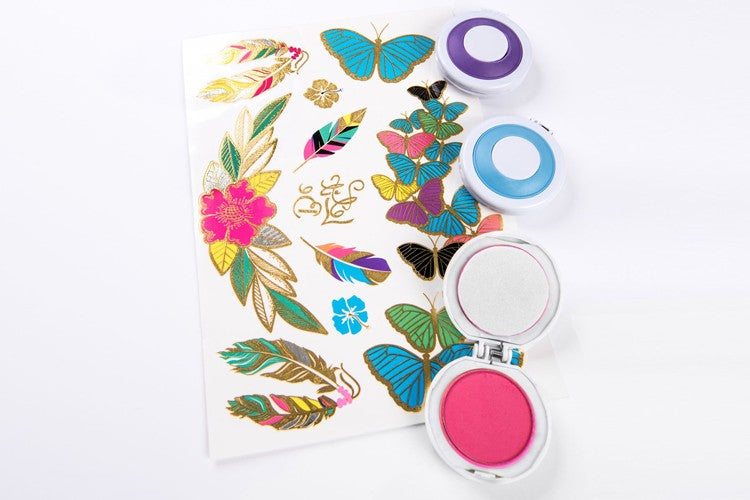Bastelset Bunter Haarschmuck