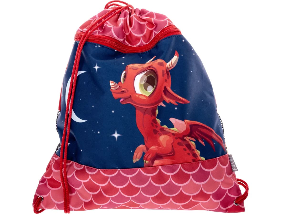 Turnbeutel Kinder Funki Drache