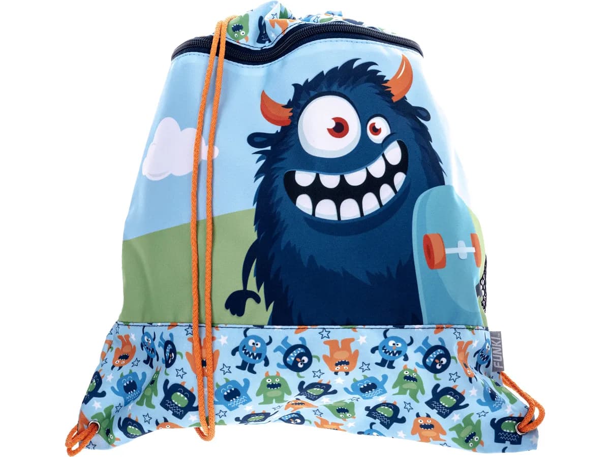 Turnbeutel Kinder Funki Monsterchen
