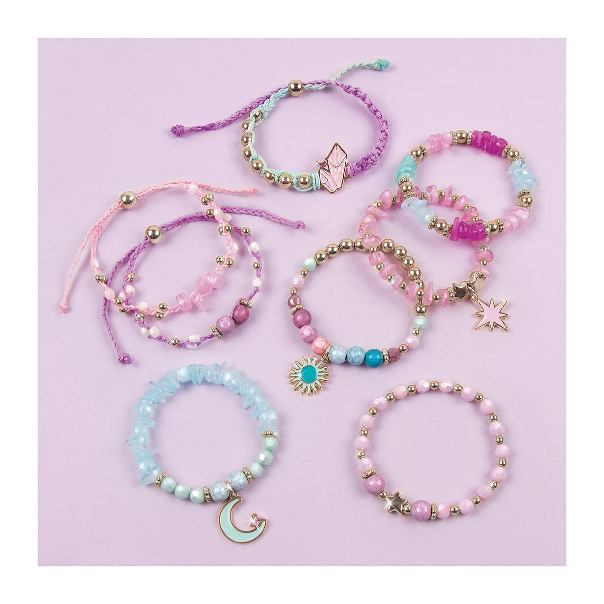 Bastelset Armbänder Universum