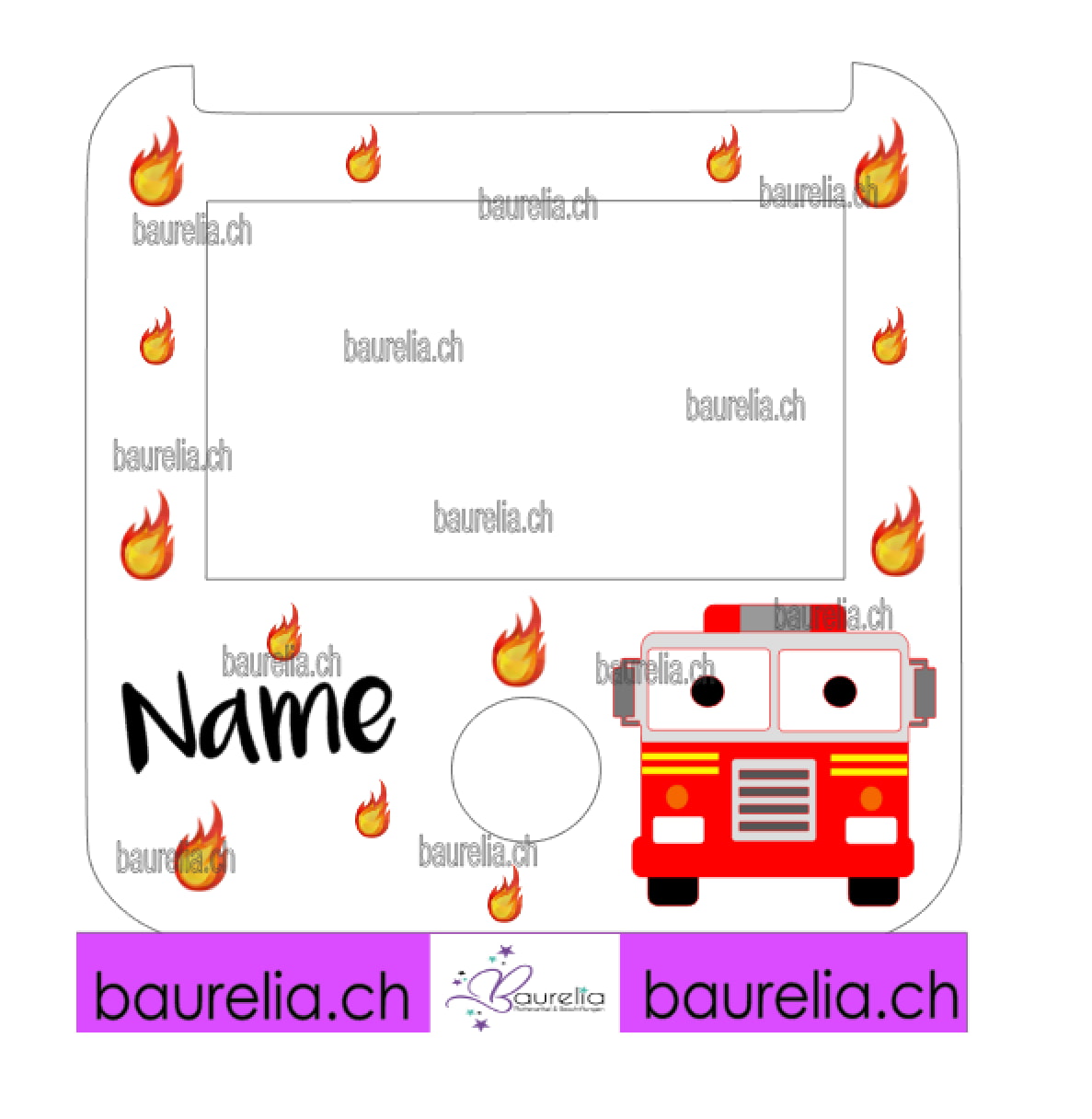 Schutzfolie Tigerbox Feuerwehr 1