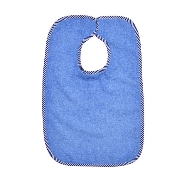 Lätzli mit Klettverschluss Blau