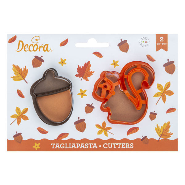 Ausstechformen Decora Set Eichhörnchen