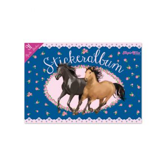 Stickeralbum mit Stickern Pferd