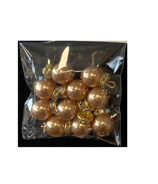Wichtelzubehör Christbaumkugeln Gold