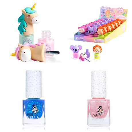 Kinder Nagellack in verschiedenen Farben – Nagellack für Kinder zum Spielen, Schminken und Verschenken