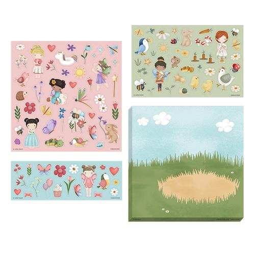Stickerset Rosa & Friends