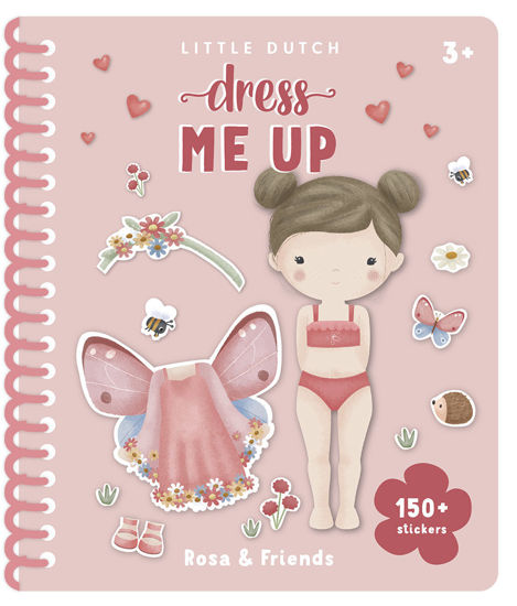 Anziehbuch Rosa & Friends