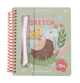 Scratchbuch Rosa & Firends