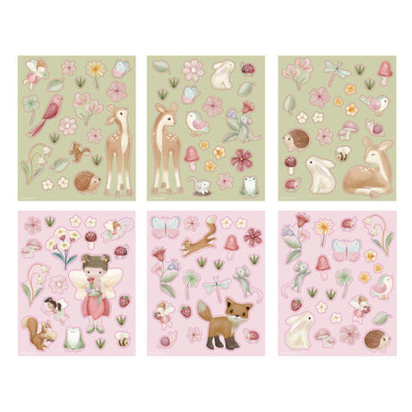 Little Dutch Stickerbuch Fairy Garden