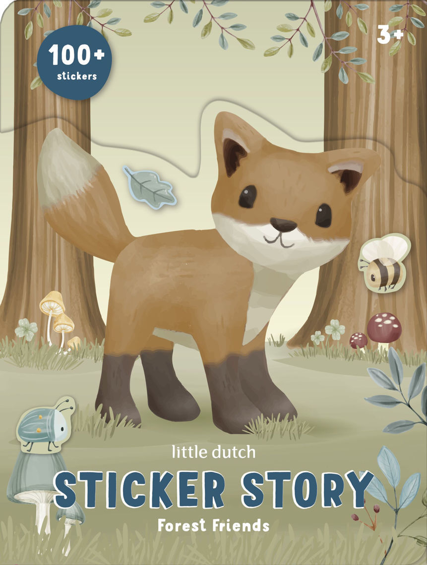 Little Dutch Stickerbuch Forest Friends