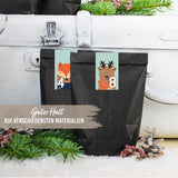 Adventskalender Zahlensticker Waldtiere