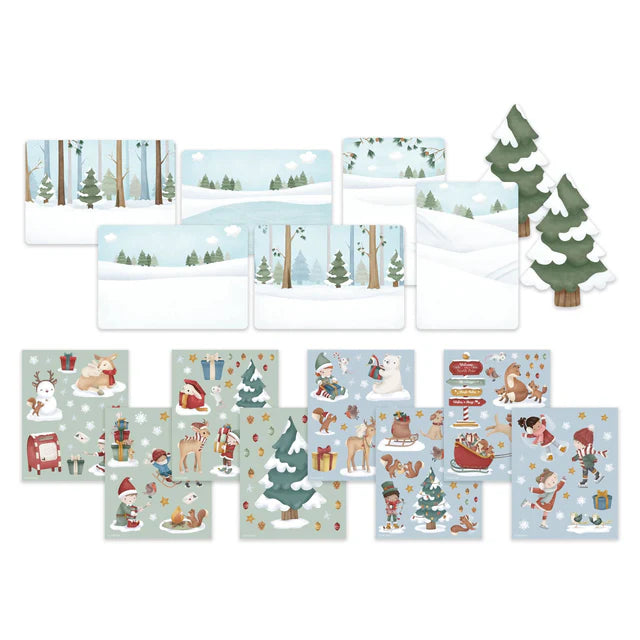 Little Dutch Stickerbuch Weihnachten