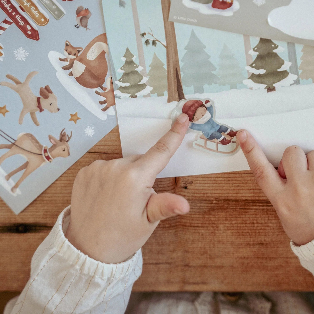Little Dutch Stickerbuch Weihnachten