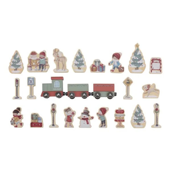 Adventskalender Little Dutch Eisenbahn
