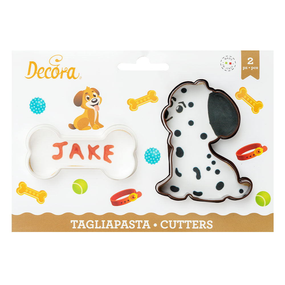 Ausstechformen Set Decora Hund mit Knochen