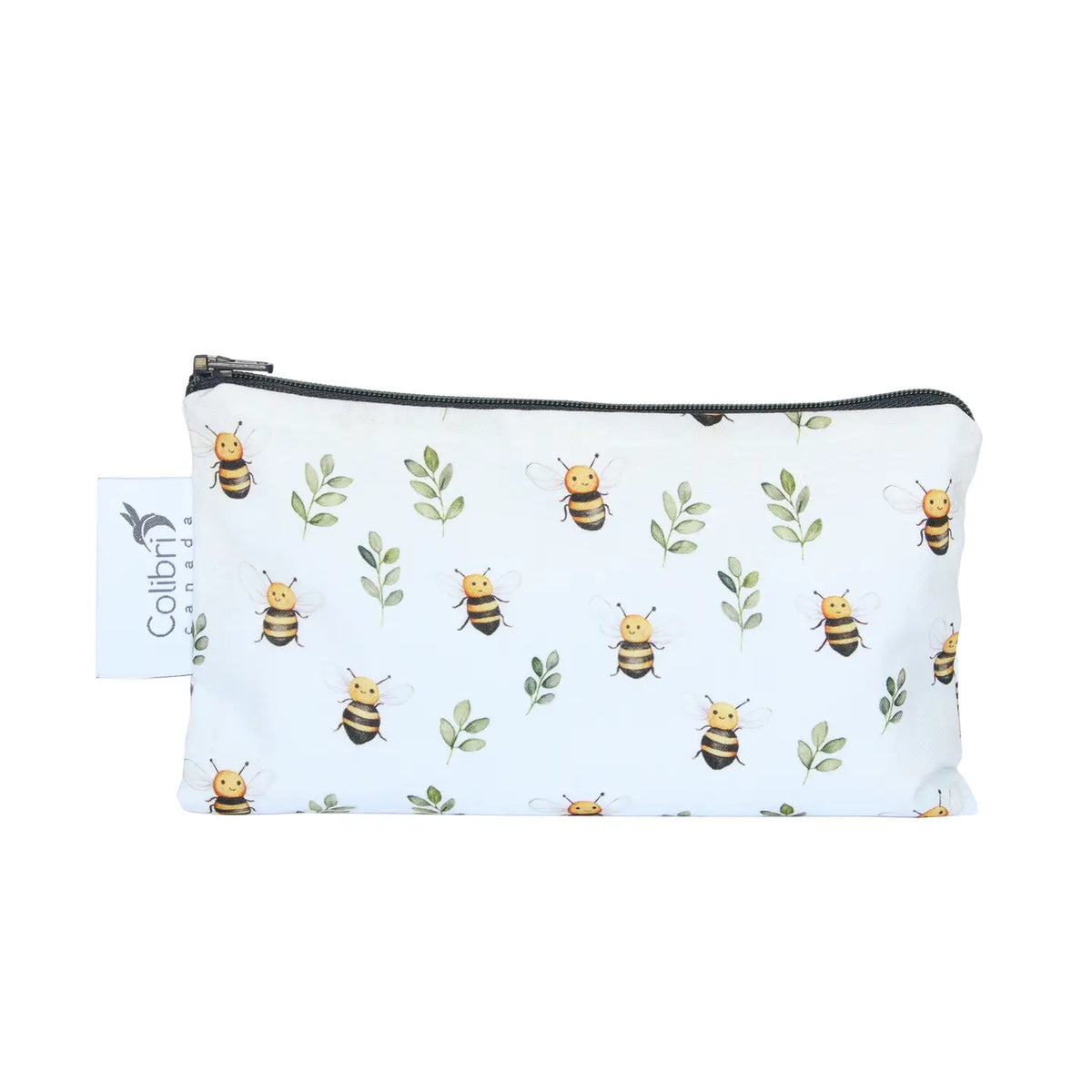 Etui und Lunchbag Colibri Biene Weiss
