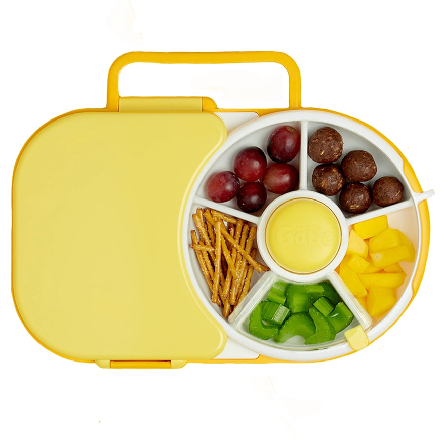 Znünibox GoBe Snack Spinner Deluxe Gelb