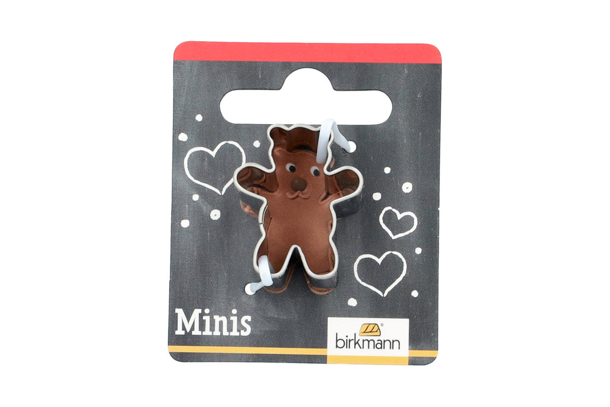 Edelstahl Ausstechform MINI Teddybär