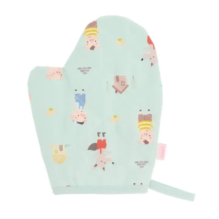 Kinder Kochschürze mit Handschuh Bauernhof