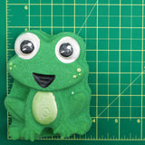 Badekugel handgemacht Frosch