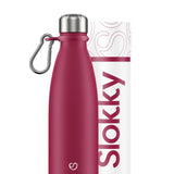 Trinkflaschen Karabiner Slokky Rot