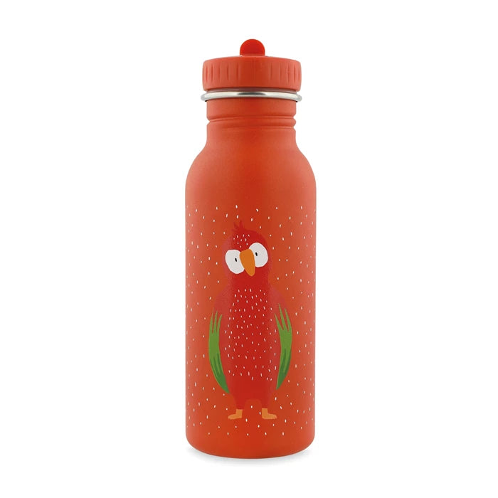 Kinder Edelstahl Trinkflasche Trixie Papagei 500ml