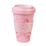 Diddl Coffee to go Becher Pastellrosa