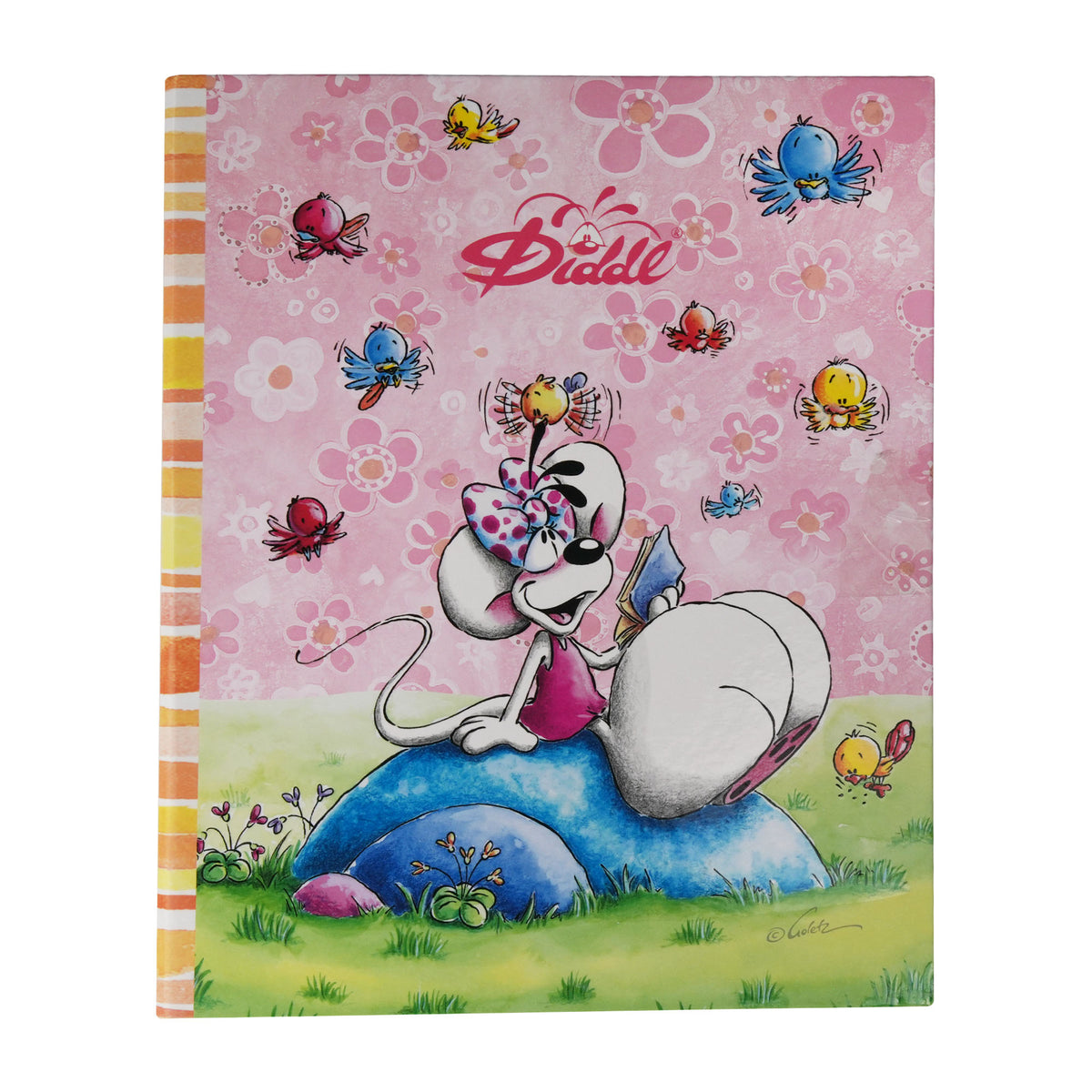 Diddl Ringbuchordner A4 Rosa