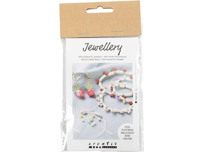 Bastelset Kinder Schmuck Mini Armband und Ohrenringe
