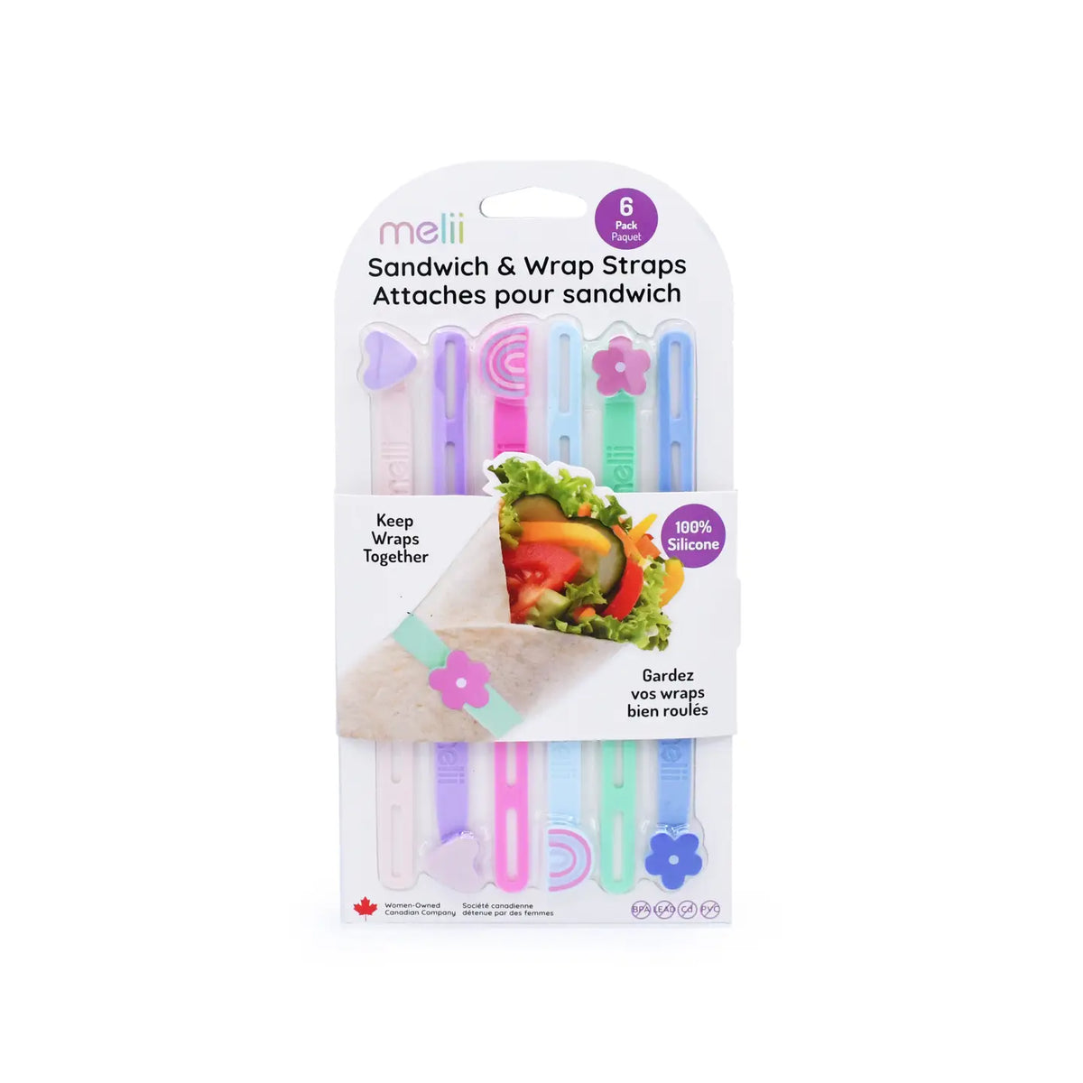 Wrap Binder Silikon Melii Regenbogen